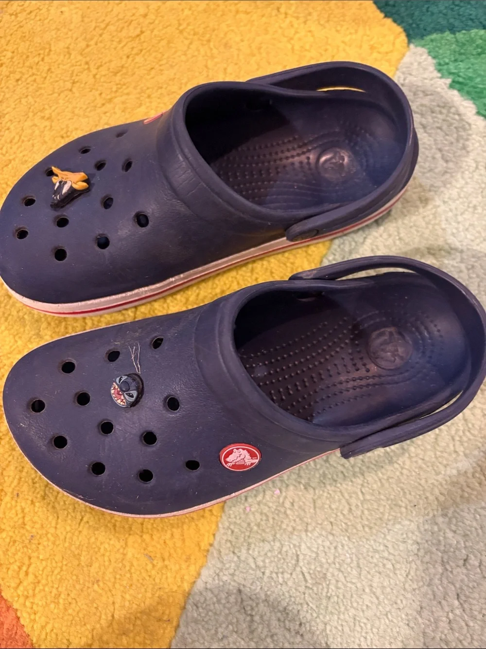 Kids Navy Blue Crocs